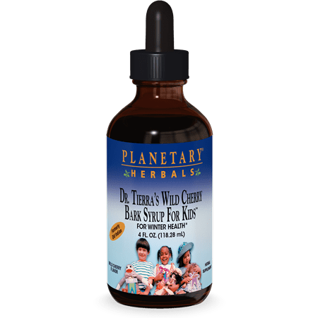 Dr. Tierra's Wild Cherry Bark Syrup For Kids (Planetary Herbals)