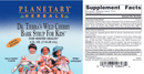 buy Dr. Tierra's wild cherry bark syrup for kids (planetary herbals)