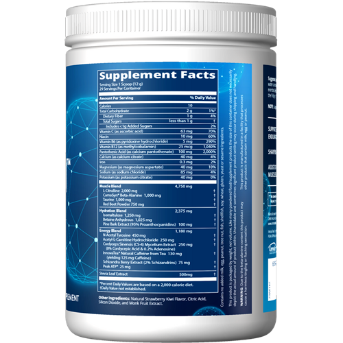 buy driven pre-workout strawberry kiwi (metabolic response modifier)