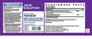 Drug-Free Pain Relief (New Chapter) Label