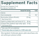 english ivy syrup genestra supplement facts