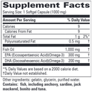 EPA-DHA super progressive labs supplement facts