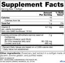 epo sap (nfh nutritional fundamentals) supplement facts