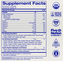 easy being green superfood greens powder (ora organic) supplement facts