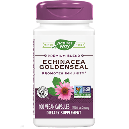 Echinacea Goldenseal veg capsules (Nature's Way) 100ct