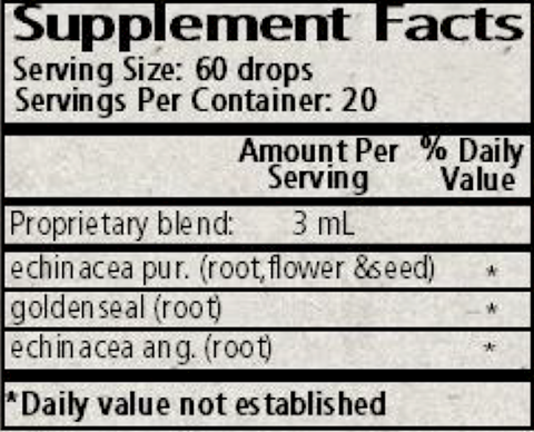 Echinacea & Goldenseal Wise Woman Herbals supplements