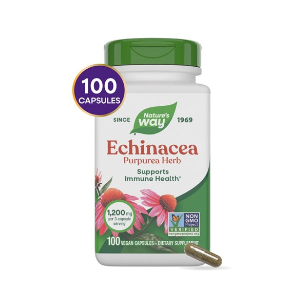 echinacea capsules nature's way