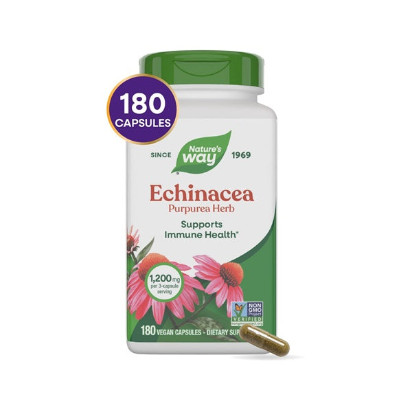 echinacea capsules nature's way