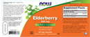 elderberry extract 500 mg (now foods) label