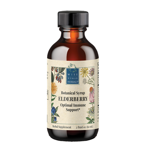elderberry syrup 2oz wise woman herbals