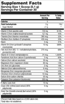 electrolyte plus c (nutra biogenesis) supplement facts