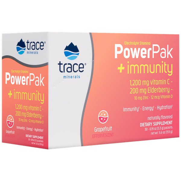 Electrolyte Powerpak + Immunity Grapefruit (Trace Minerals Research)
