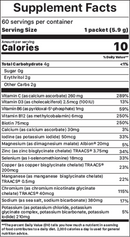 electrolyte supreme packets jigsaw health supplement facts