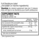 energized double zinc guard (perque) supplement facts