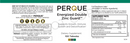 energized double zinc guard (perque) label