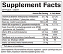 enhanced b complex bioclinic naturals supplement facts