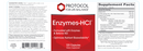 enzymes-HCl (protocol for life balance) label