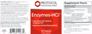 enzymes-HCl (protocol for life balance) label