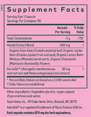 epivital gaia herbs pro supplement facts