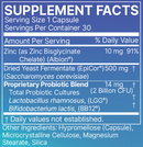 epicdefense supplement facts