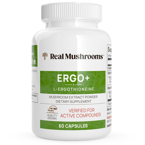 Ergo+ L-Ergothioneine Capsules (Real Mushrooms)