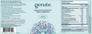 essential prenatal nutrition genate label