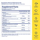 essential for women multivitamin 50+ ritual supplement facts