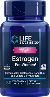 estrogen for women (life extension)