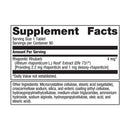 estrovera menopausal support (metagenics) supplement facts