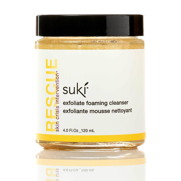 exfoliate foaming cleanser suki skincare