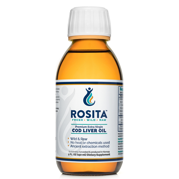 Extra Virgin Cod Liver Oil Liquid (Rosita)