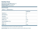 extra virgin ratfish liver oil (rosita) nutrition facts