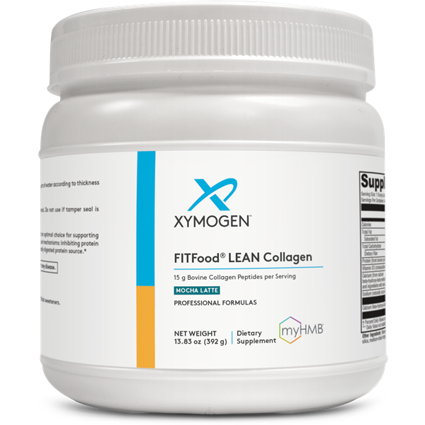 fit food lean collagen mocha latte (xymogen)