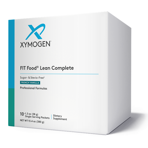 fit food lean complete french vanilla sugar & stevia-free (xymogen)
