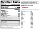 fit food lean whey creamy chocolate no added sugar no stevia (xymogen) nutrition facts