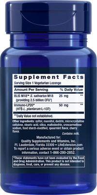 buy florassist probiotic oral hygiene (life extension)