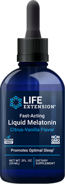 liquid melatonin citrus vanilla (life extension)