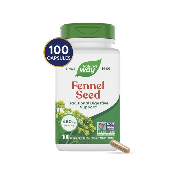 fennel seed 480 mg nature's way