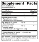 fenugreek plus metagenics supplement facts