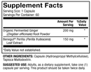 fermented ginger dr. mercola supplement facts