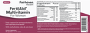 fertilaid multivitamin for women (fairhaven health) label