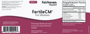 fertilecm for women (fairhaven health) label
