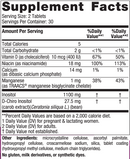 fertility support (nordic naturals) supplement facts