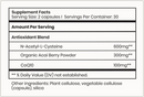 fertility+ support (perelel) supplement facts