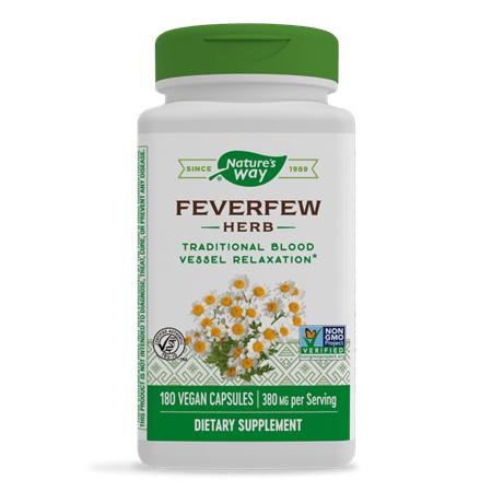 Feverfew veg capsules (Nature's Way) 180ct