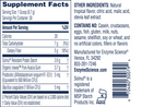 fiber+ pre/pro/post biotic drink mix (enzyme science) supplement facts