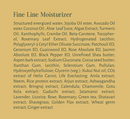 Fine Line Moisturizer Ingredients