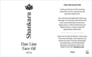 Fine Line Treatment Oil Label