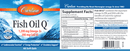 fish oil q carlson labs label