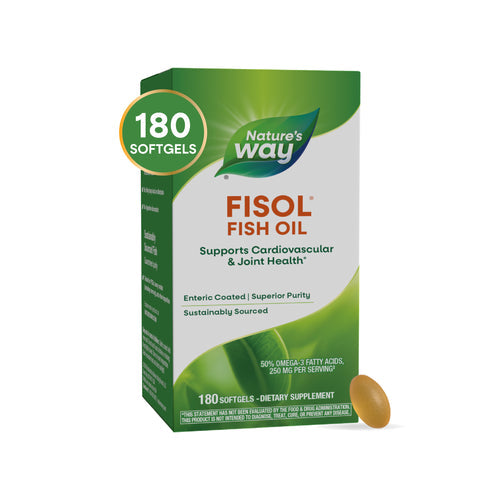 fisol fish oil softgels nature's way